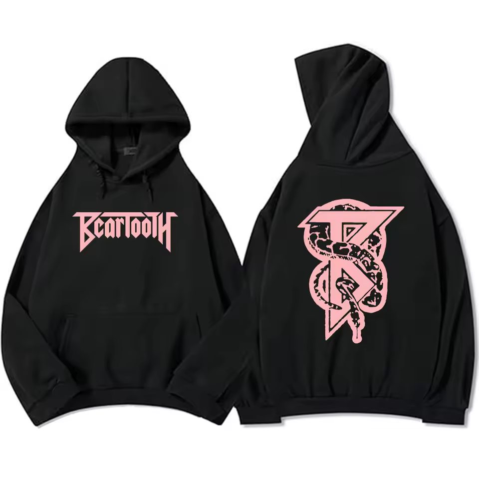 Beartooth - Pink Snake Hoodie