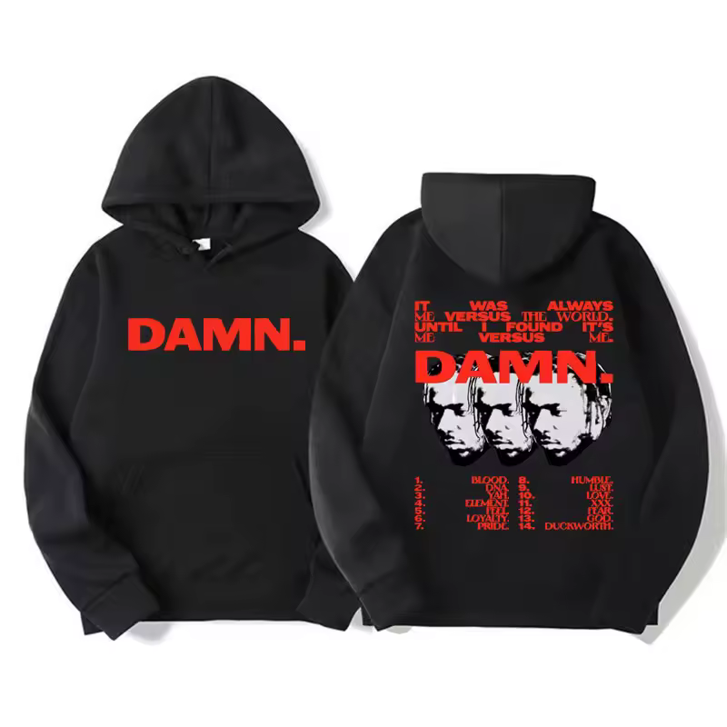 Lamar Kendrick – Damn Graphic Design Hoodie kendrick lamar merch