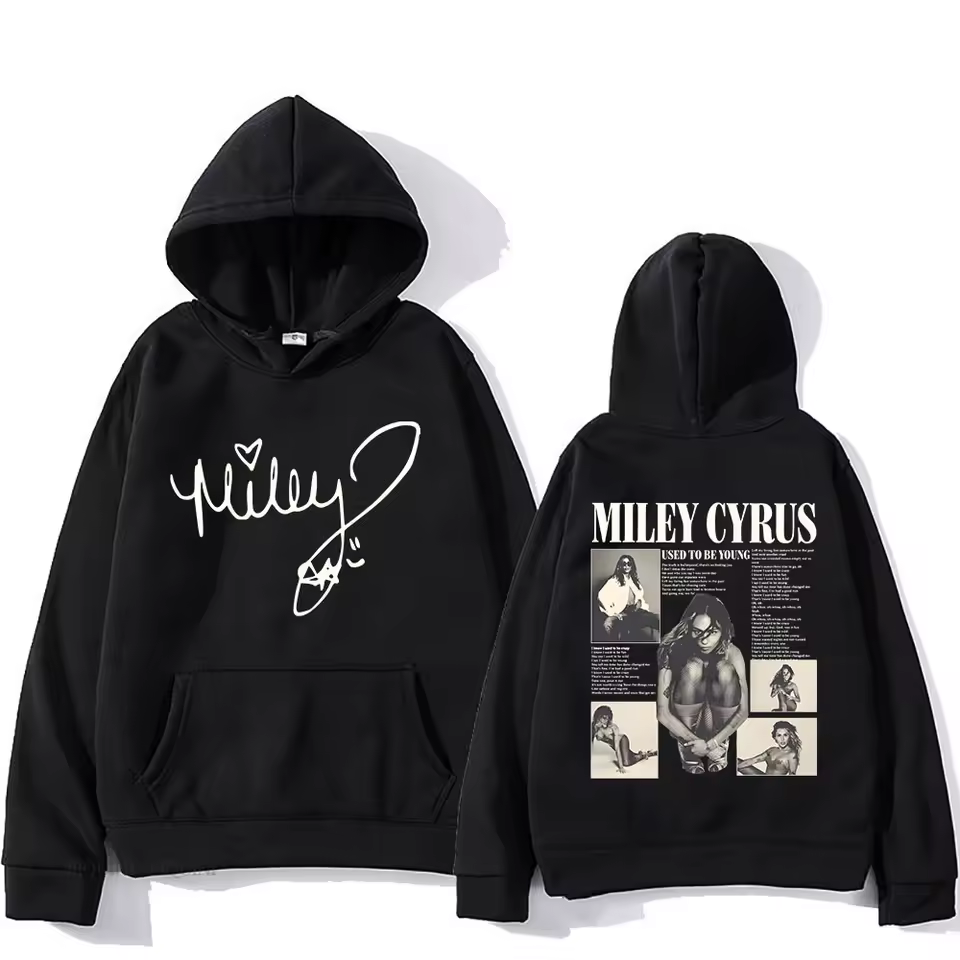 Miley Cyrus - Used To Be Young Song Hoodie