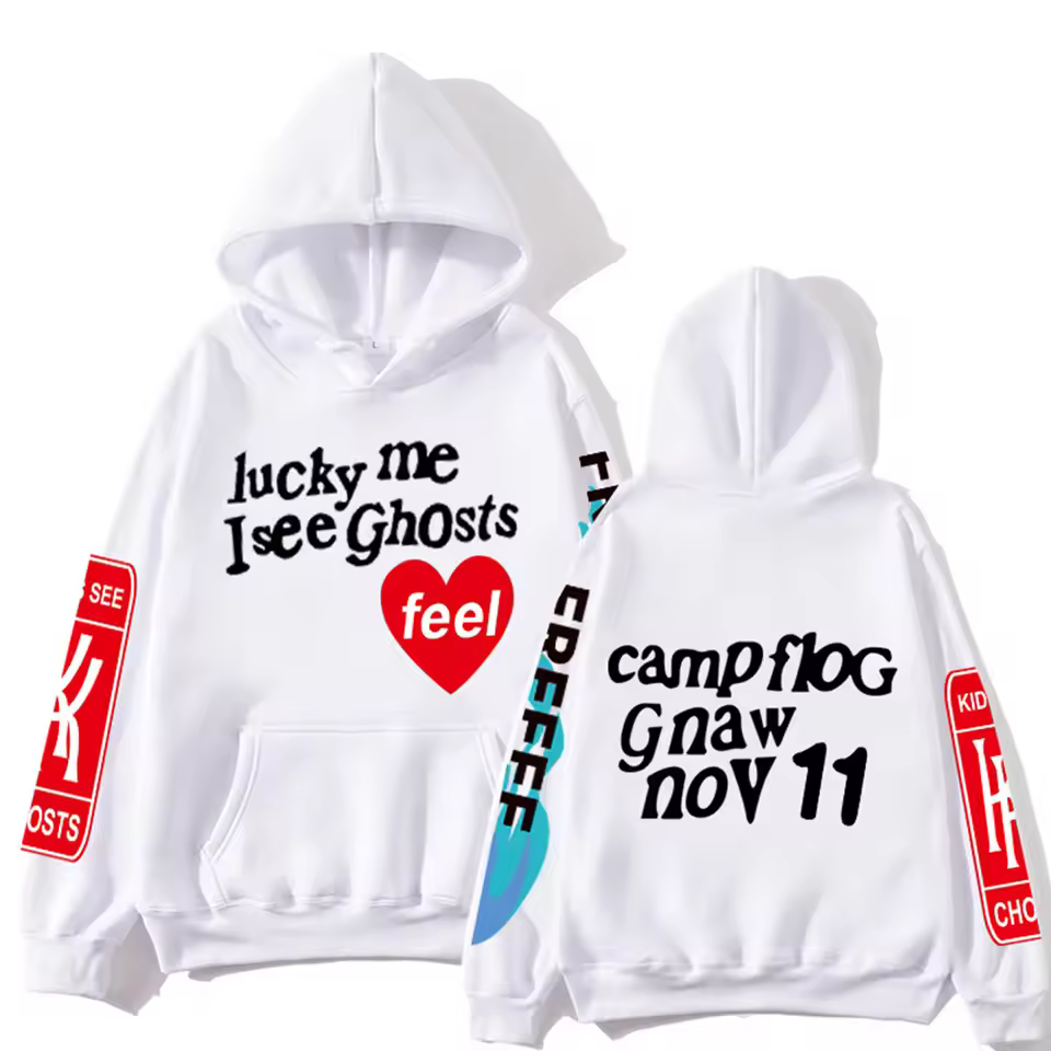 Kanye West – Lucky Me I See Ghosts Hoodie Kanye West Merch
