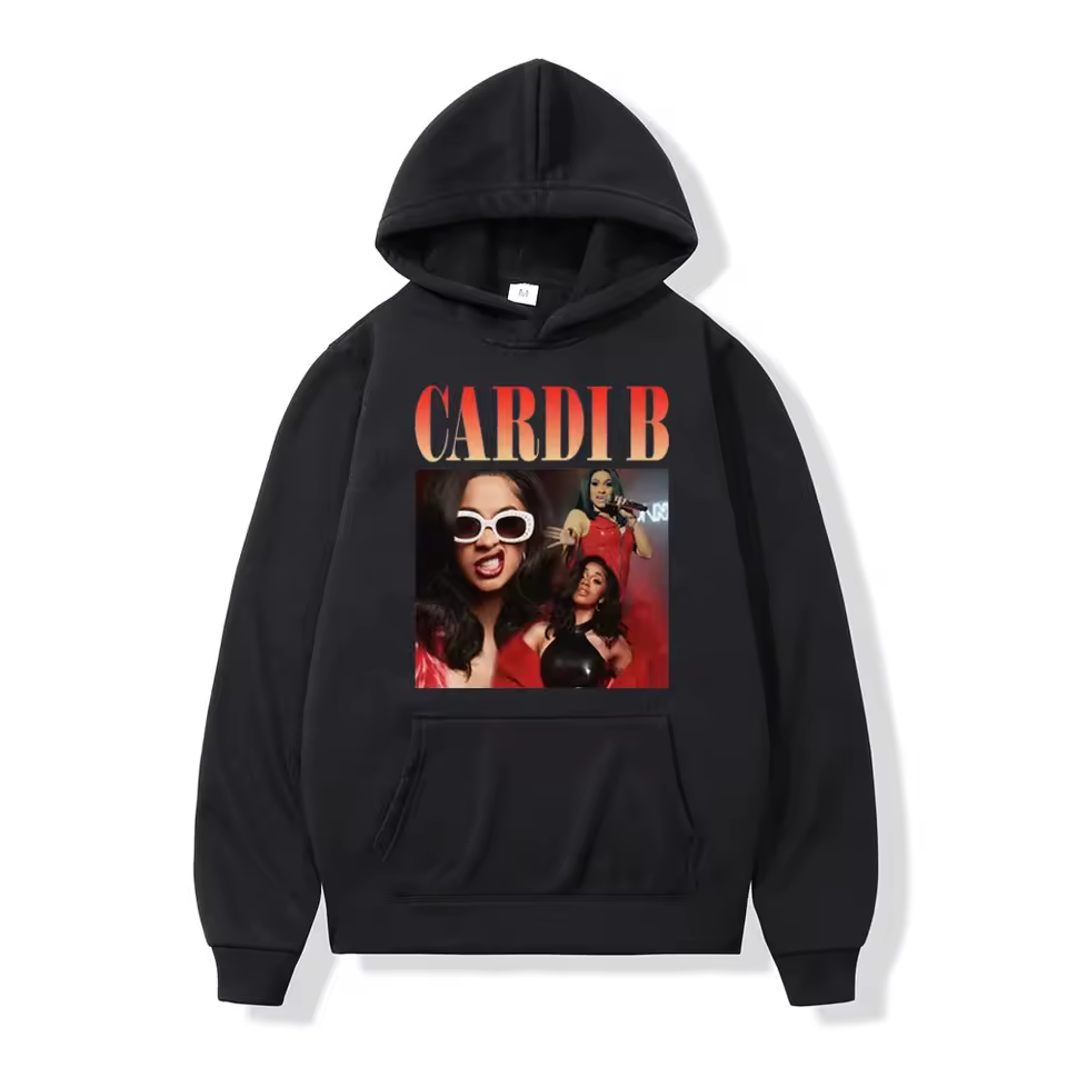 Cardi B - Inspired Art Print Hoodie