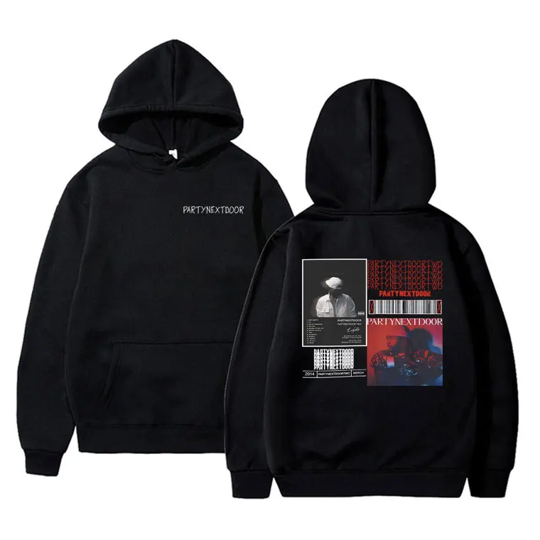 PARTYNEXTDOOR- Fan Essential Double Sided Hoodie Partynextdoor merch