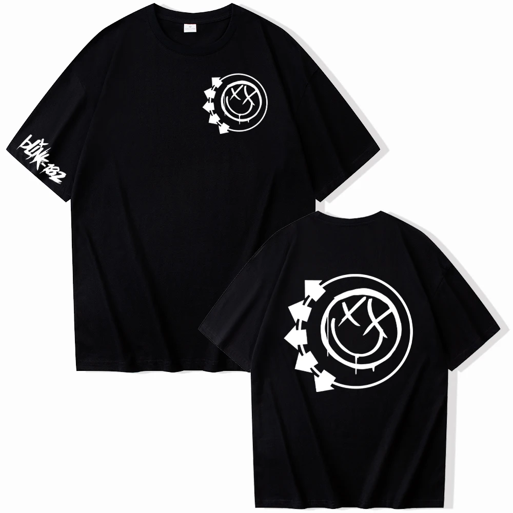 Blink-182 - White Logo T Shirt