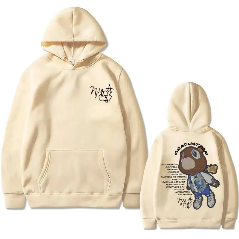 Kanye West – Graduation Print Hoodie Kanye West Merch