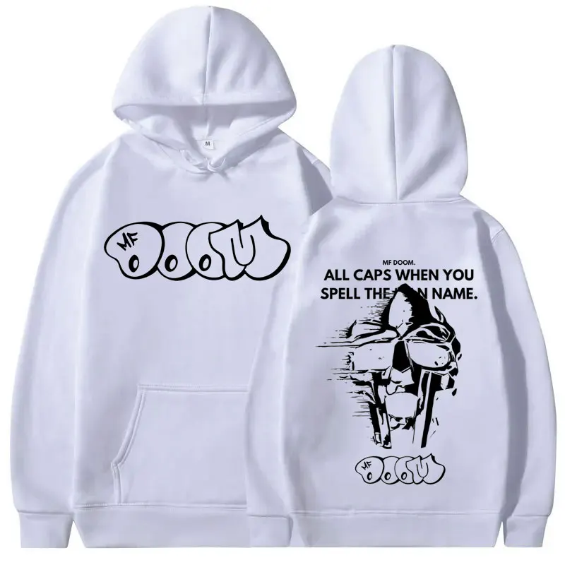 Mf Doom – All Caps When You Spell The Name Hoodie MF Doom merch
