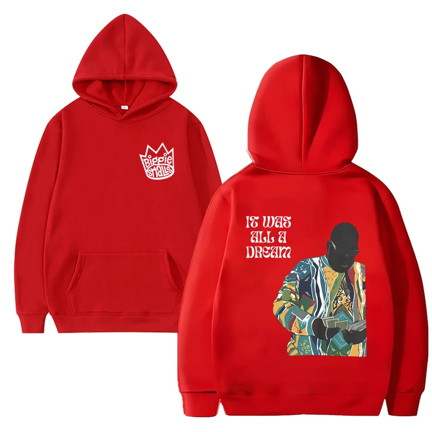 The Notorious B.I.G – It Was All A Dream Print Hoodie The Notorious B.I.G. Merch