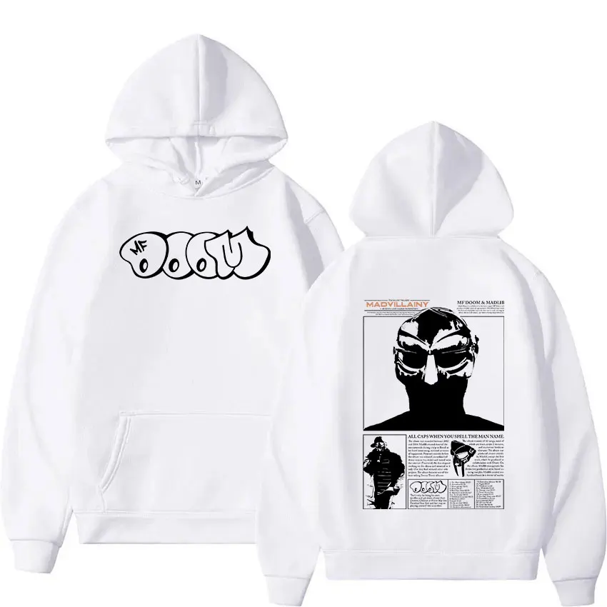 Mf Doom – Madvillan Double Sided Print Hoodie MF Doom merch