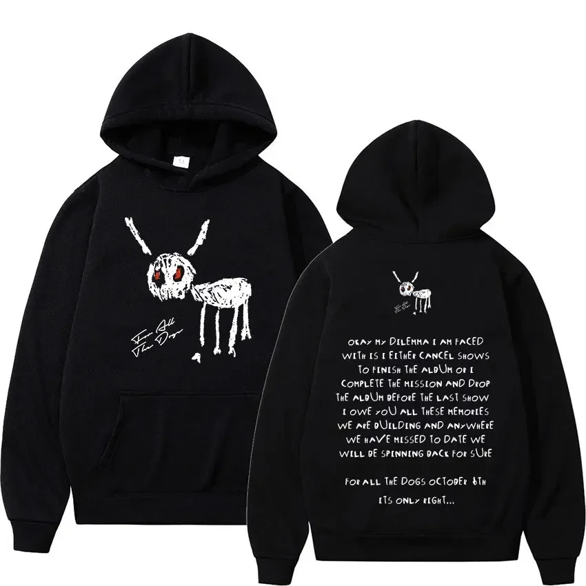 Drake - For All My Dogs Album Print Hoodie