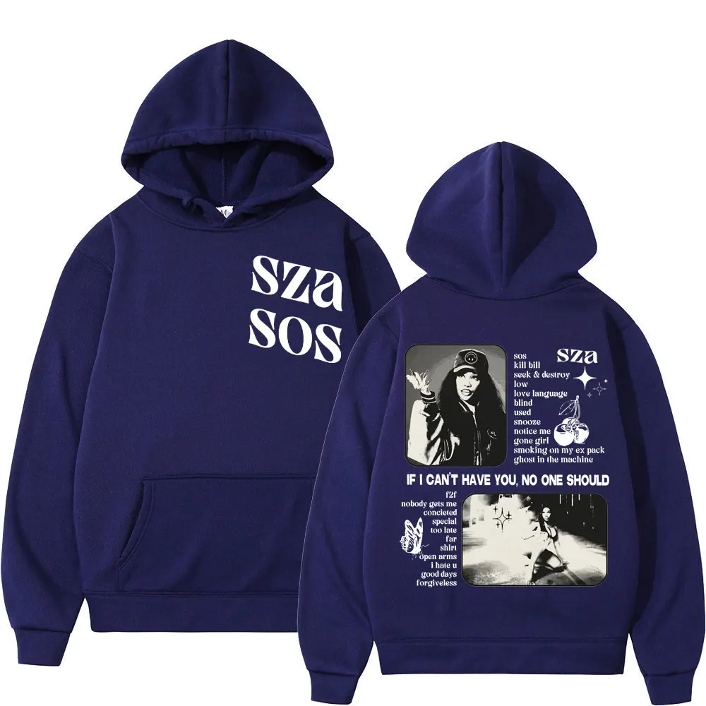 SZA – SOS Graphic Design Album Hoodie SZA Merch