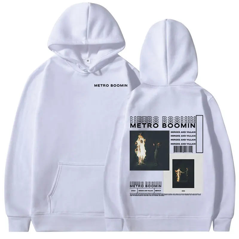 Metro Boomin – Double Side Print Hoodie metro boomin merch