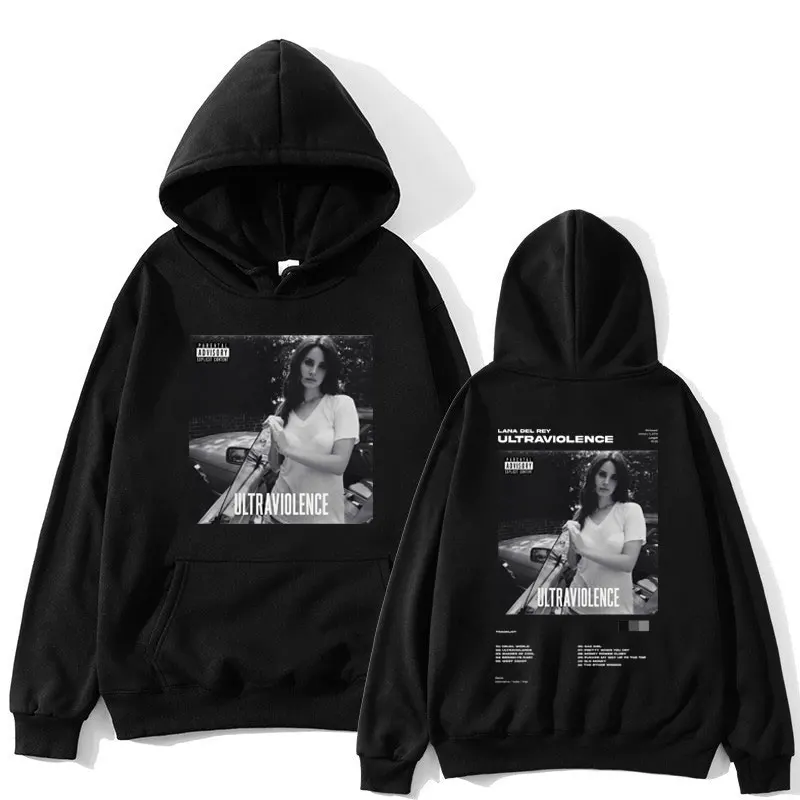 Lana Del Rey – Ultraviolence Printed Hoodie Lana Del Rey Merch