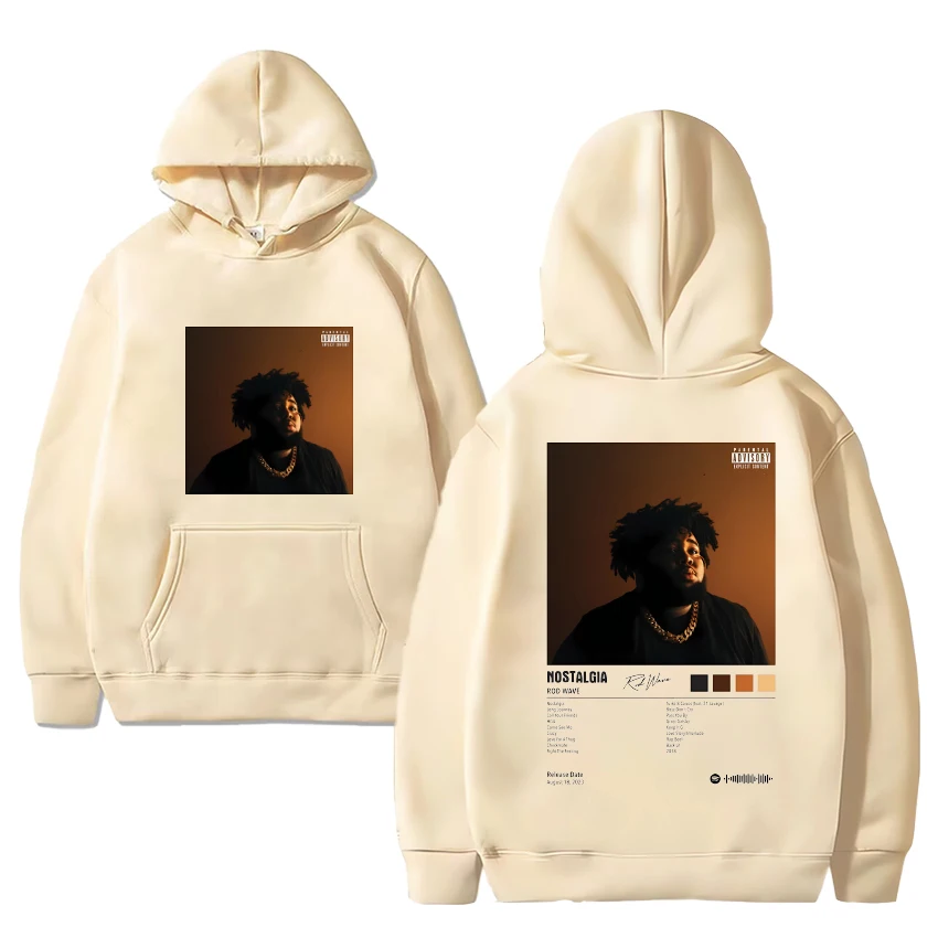 Rod Wave – Nostalgia Graphic Design Print Hoodie rod wave merch