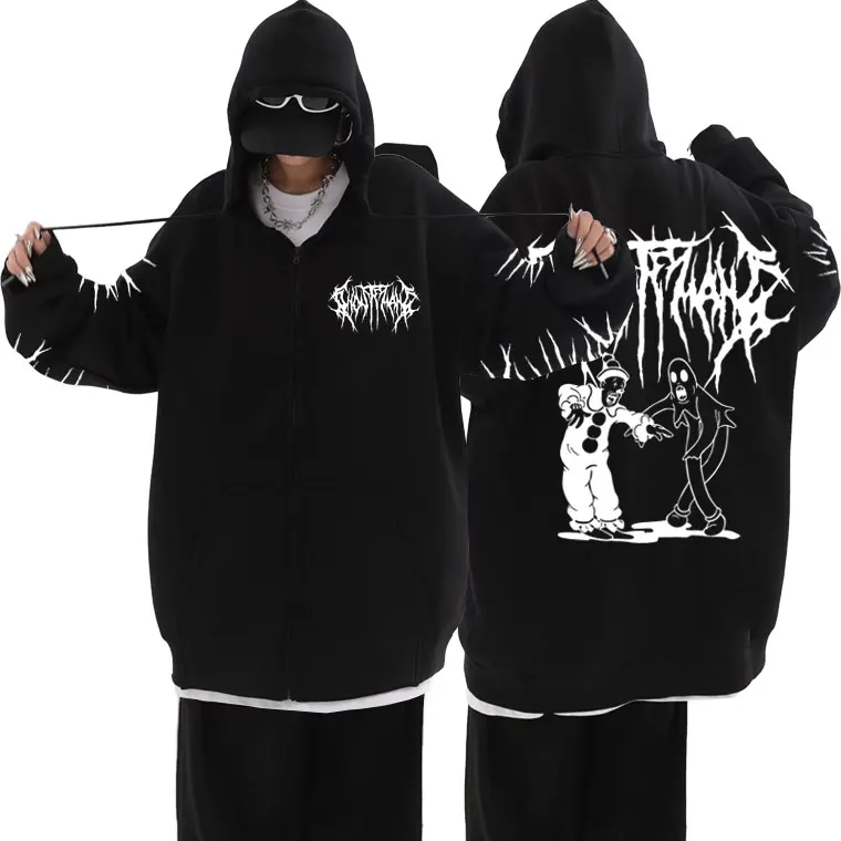 Ghostemane Hoodie – Zipper ghostemane merch