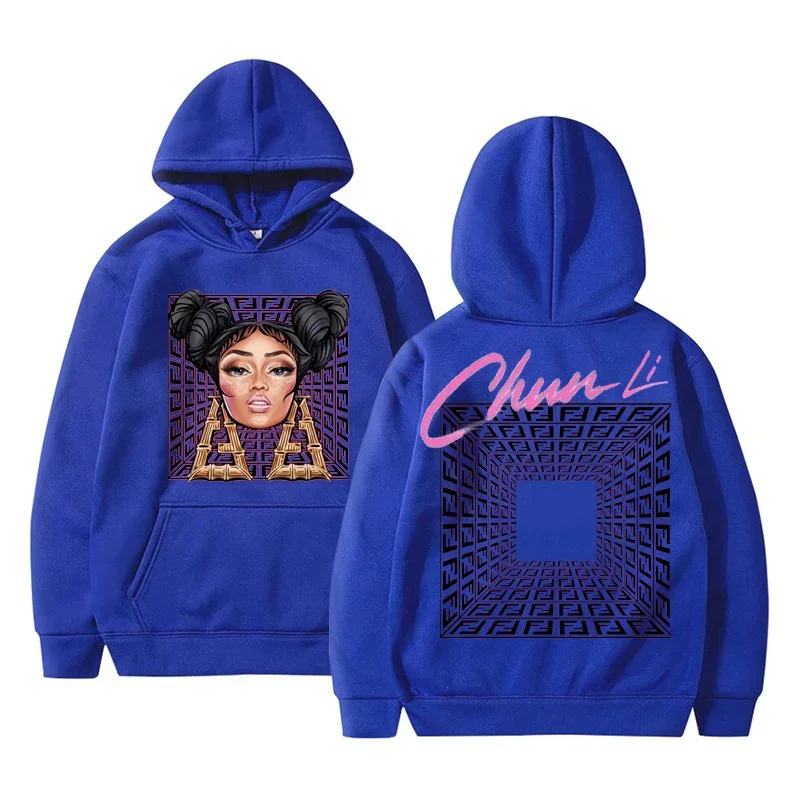 Nicki Minaj – Chun Li Graphic Print Hoodie Nicki minaj merch
