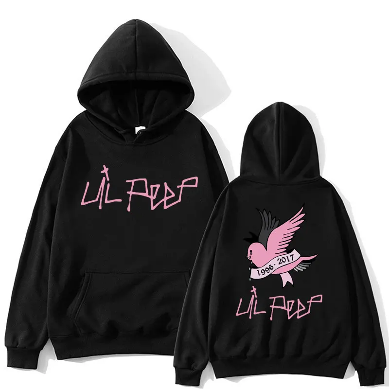 Lil Peep - Rest In Peace Graphic Print Hoodie