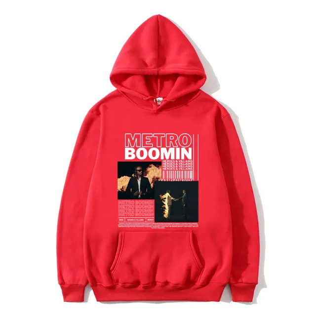 Metro Boomin – Graphic Print Design Hoodie metro boomin merch