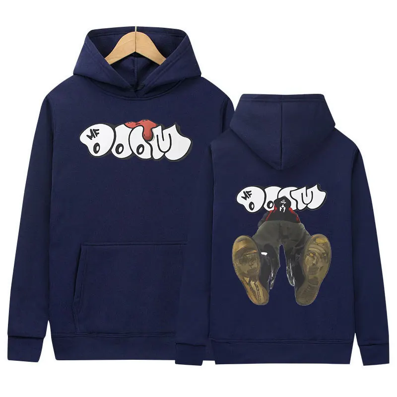 MF Doom – Classic Double Sided Print Hoodie MF Doom merch