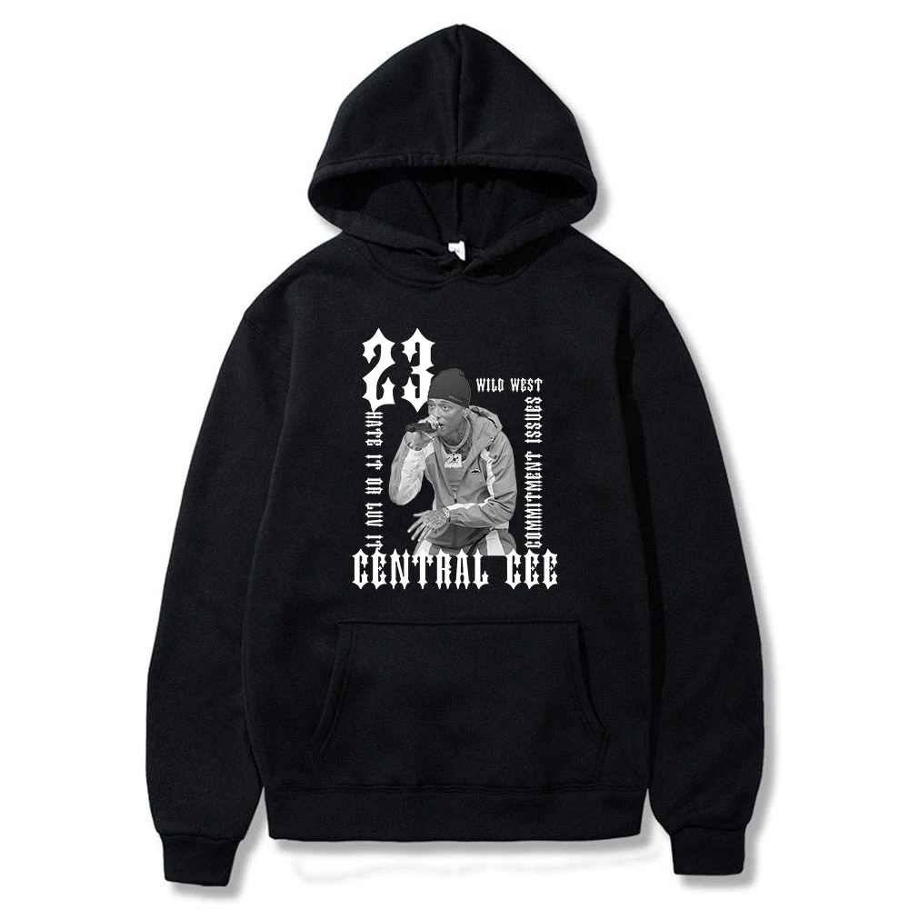 Cental Cee - Small Wild West Print Hoodie