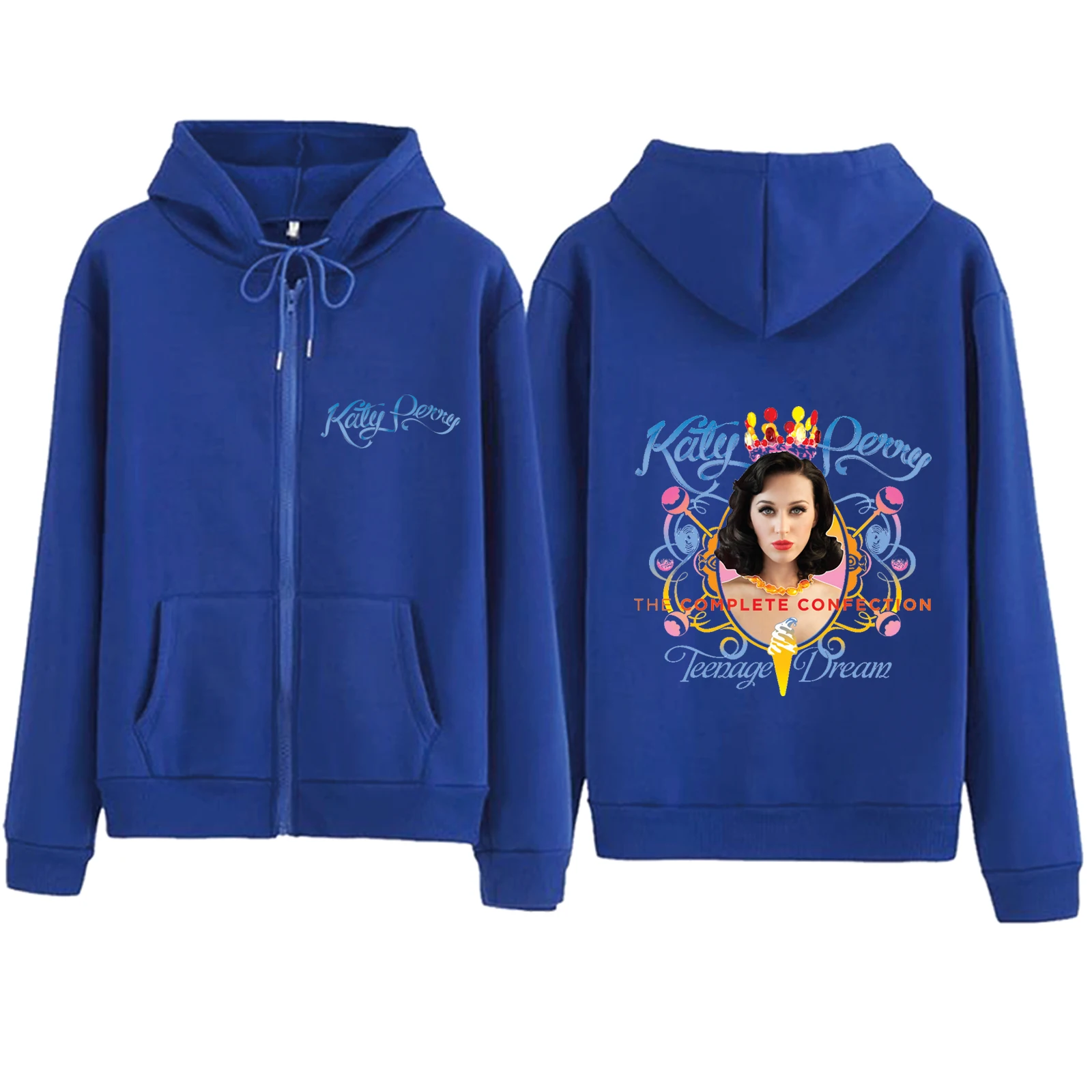 Katy Perry- Teenage Dream Zip Up Hoodie Katy Perry Merch