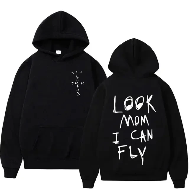 Travis Scott - 5 Graphic Print Designs Hoodie