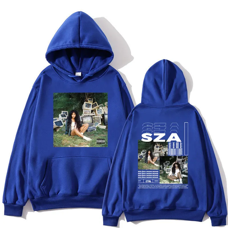 SZA – Double Sided Ctrl Album Print Hoodie SZA Merch