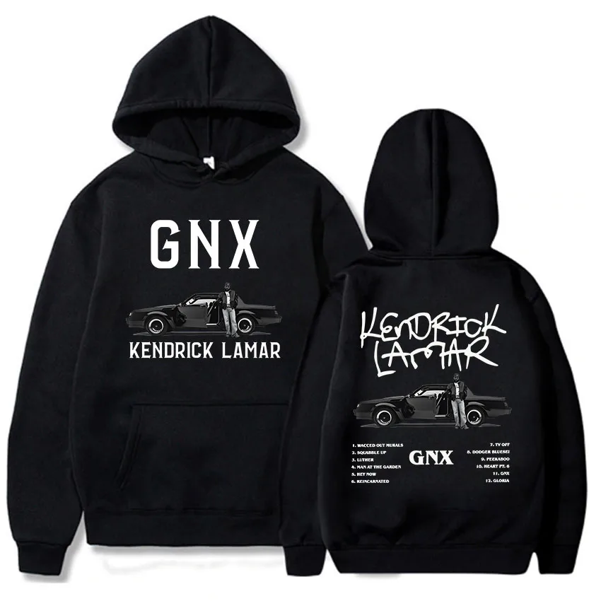 Kendrick Lamar - Gnx Album Double Sided Hoodie