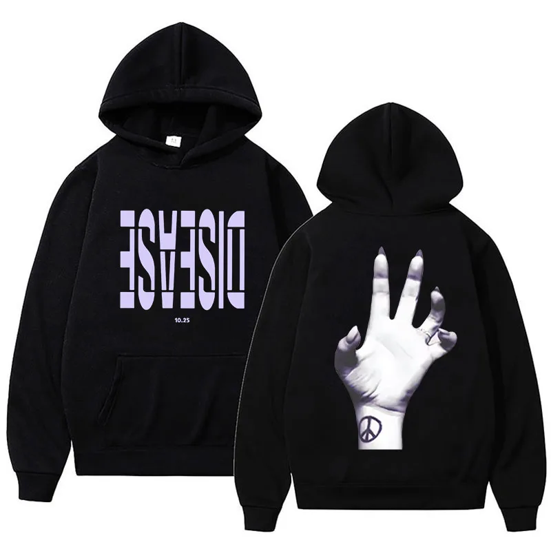 Lady Gaga - Disease Featured Hoodie