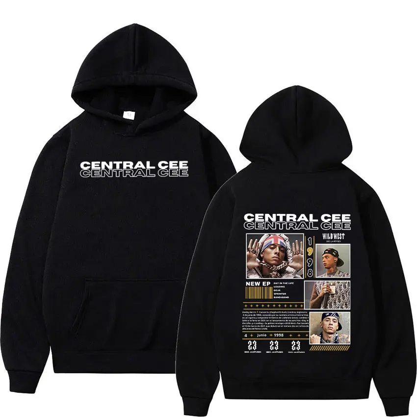 Cental Cee - Wild West Print Hoodie