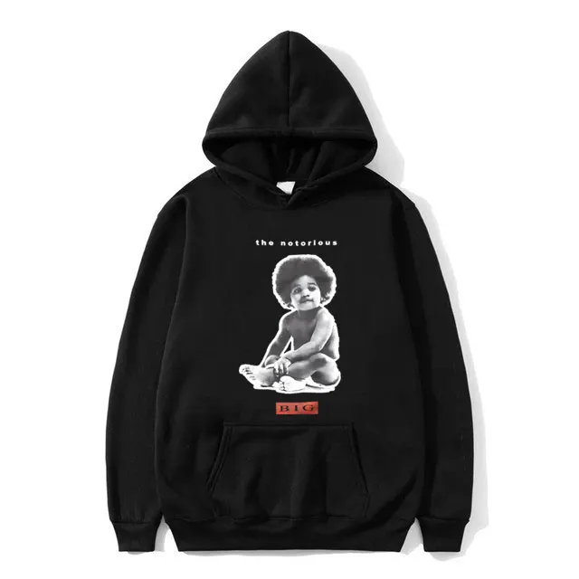 The Notorious B.I.G – Classic Graphic Print Hoodie The Notorious B.I.G. Merch