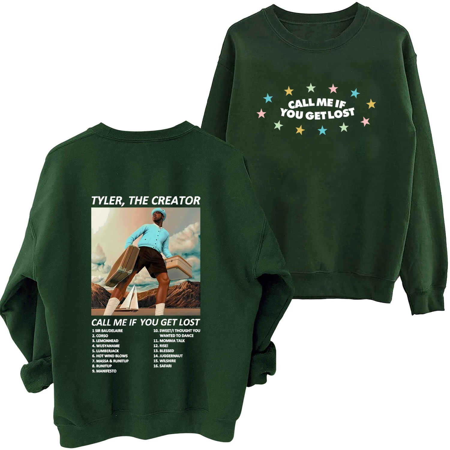 Tyler The Creator – Call Me If You Get Lost Sweatshirt Tyler The Creator Merch