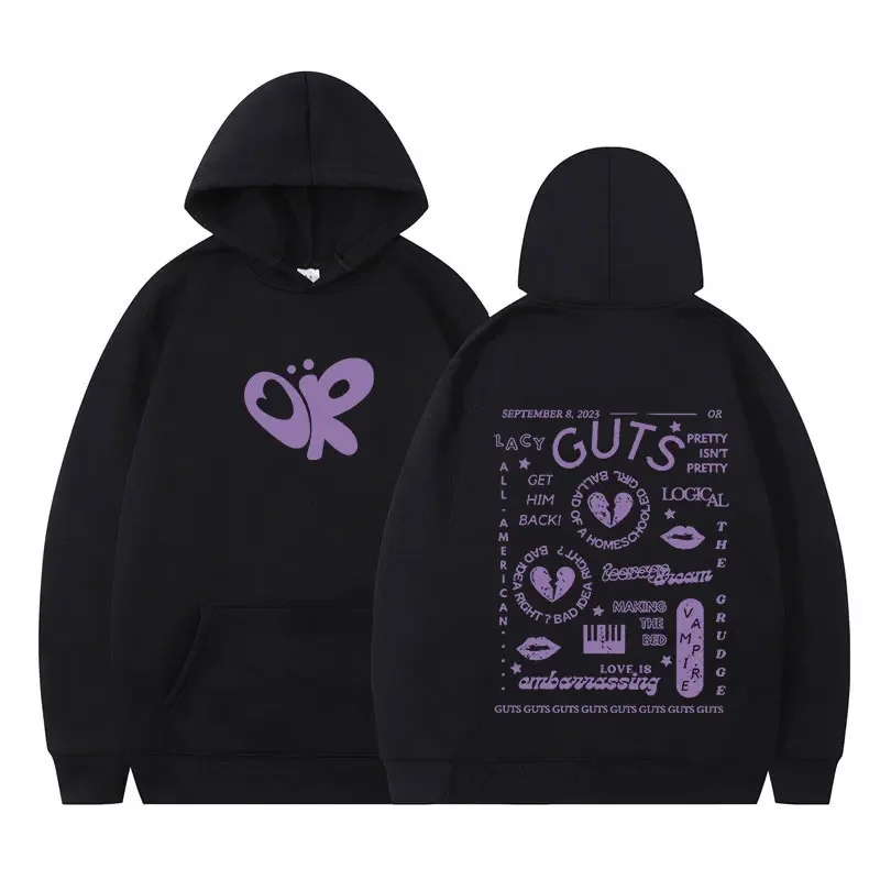 Olivia Rodrigo – Guts Doodle Design Hoodie Olivia Rodrigo Merch