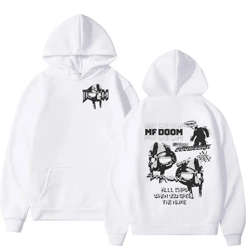 Mf Doom – Operation Doomsday Print Hoodie MF Doom merch