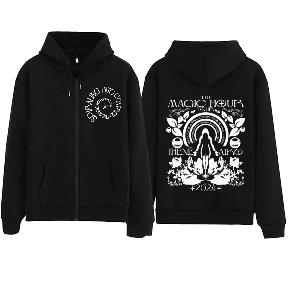 Jhene Aiko – The Magic Tour Zip Up Hoodie Jhené Aiko merch