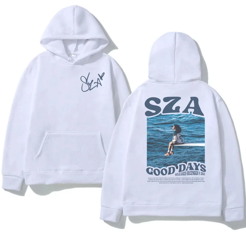 SZA – Double Sided Good Days Print Hoodie SZA Merch
