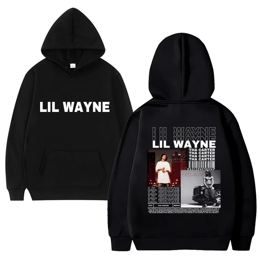 Lil Wayne – Tha Carter Double Sided Print Hoodie lil wayne merch