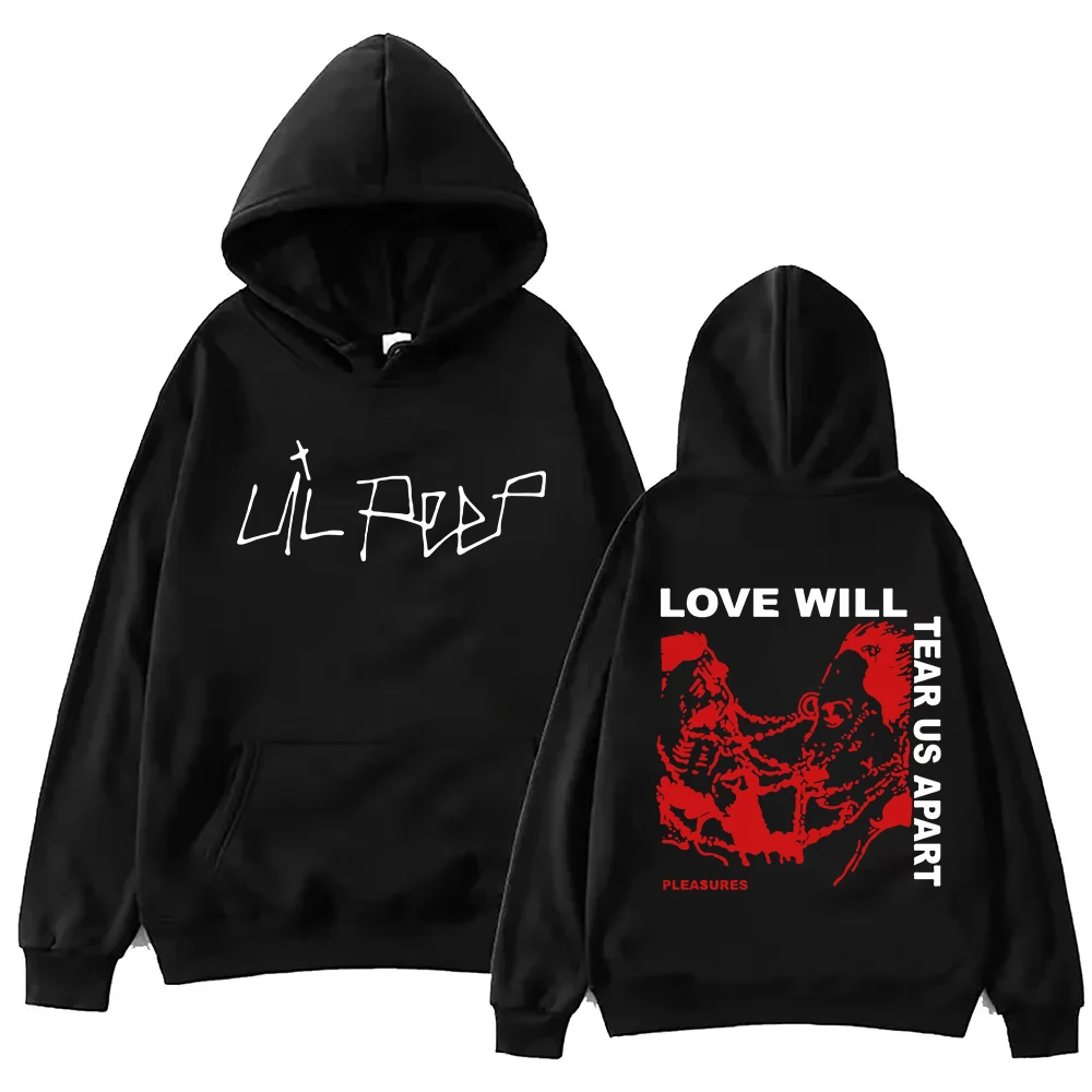 Lil Peep – Love Will Tear Us Apart Double Sided Hoodie