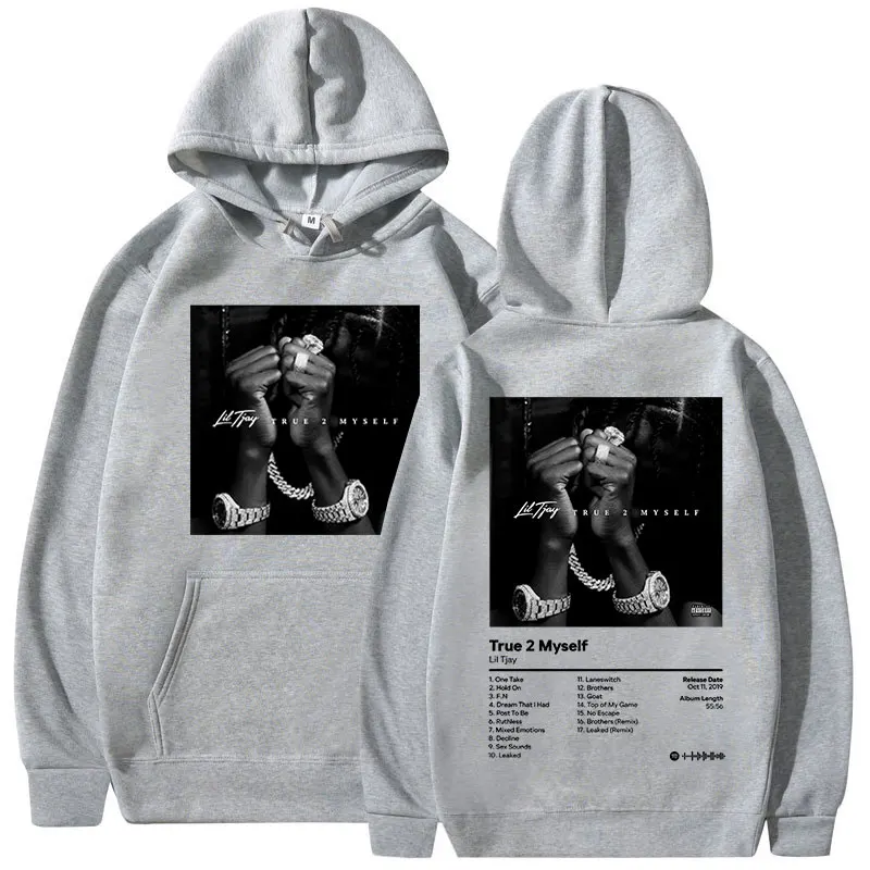 Lil Tjay – True 2 Myself Graphic Print Hoodie Lil Tjay Merch