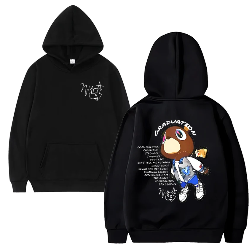 Kanye West – Graduation Album Print Hoodie Kanye West Merch