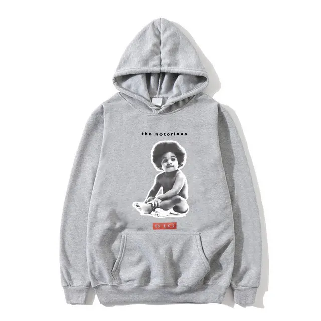 The Notorious B.I.G – Classic Graphic Print Hoodie The Notorious B.I.G. Merch