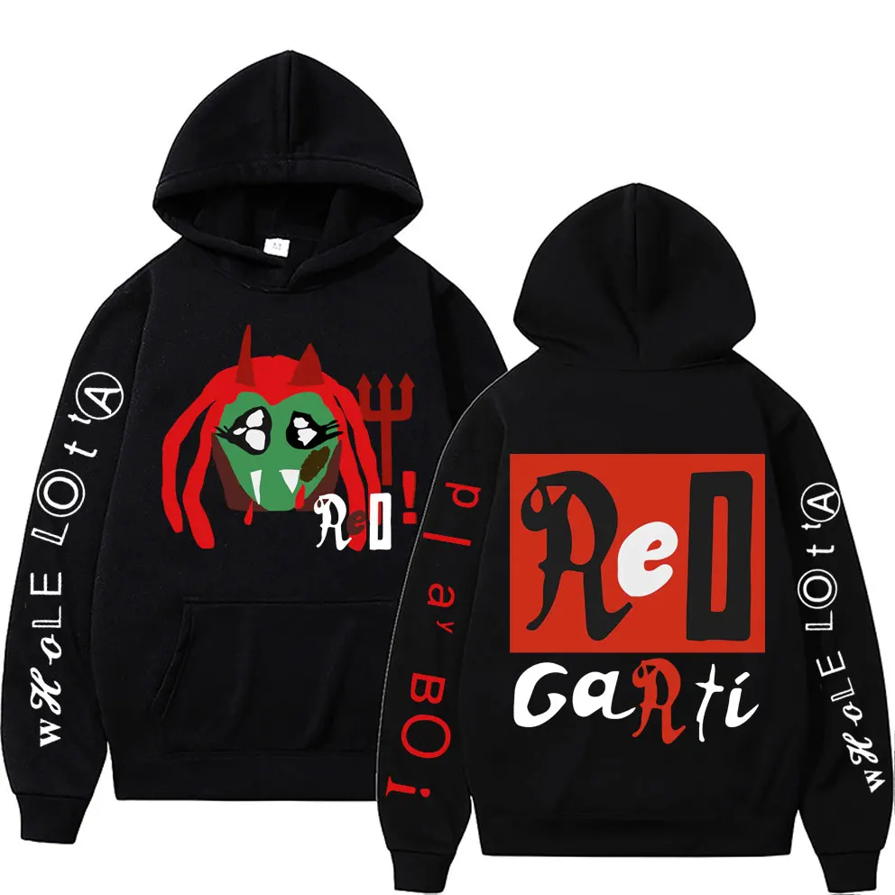 Playboi Carti – Whole Lotta Red Track Print Hoodie Playboi Carti merch