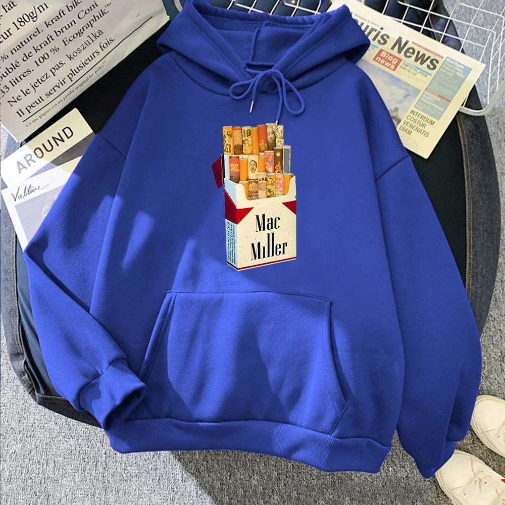 Mac Miller – Malboro Graphic Print Hoodie Mac Miller merch