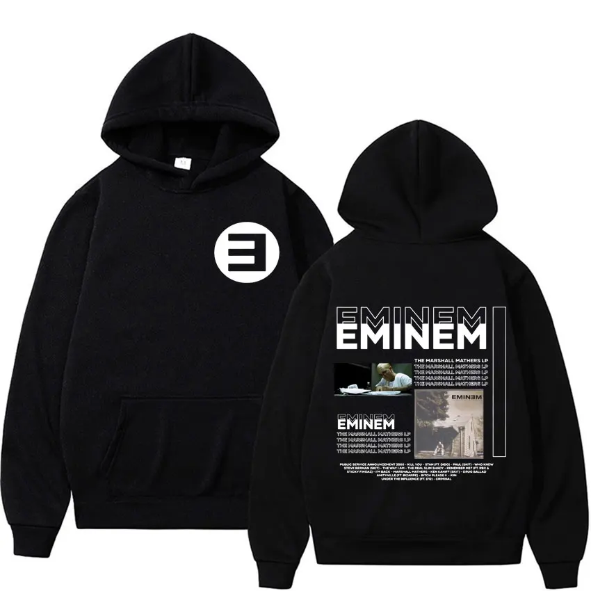 Eminem - Iconic Signature Print Hoodie