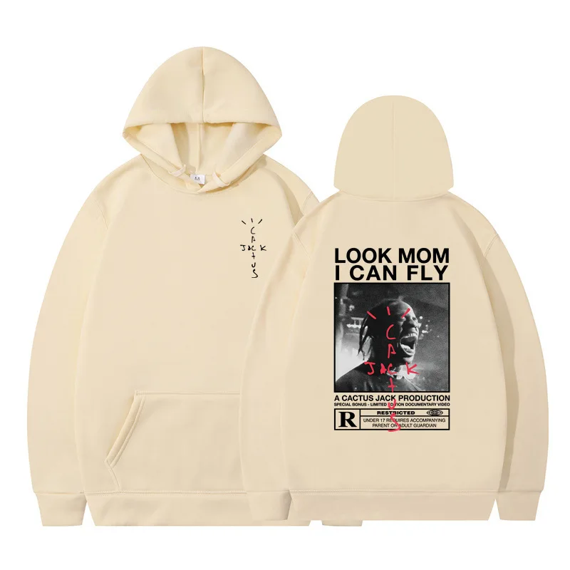 Travis Scott – Look Mom I Can Fly Design Hoodie Travis Scott merch