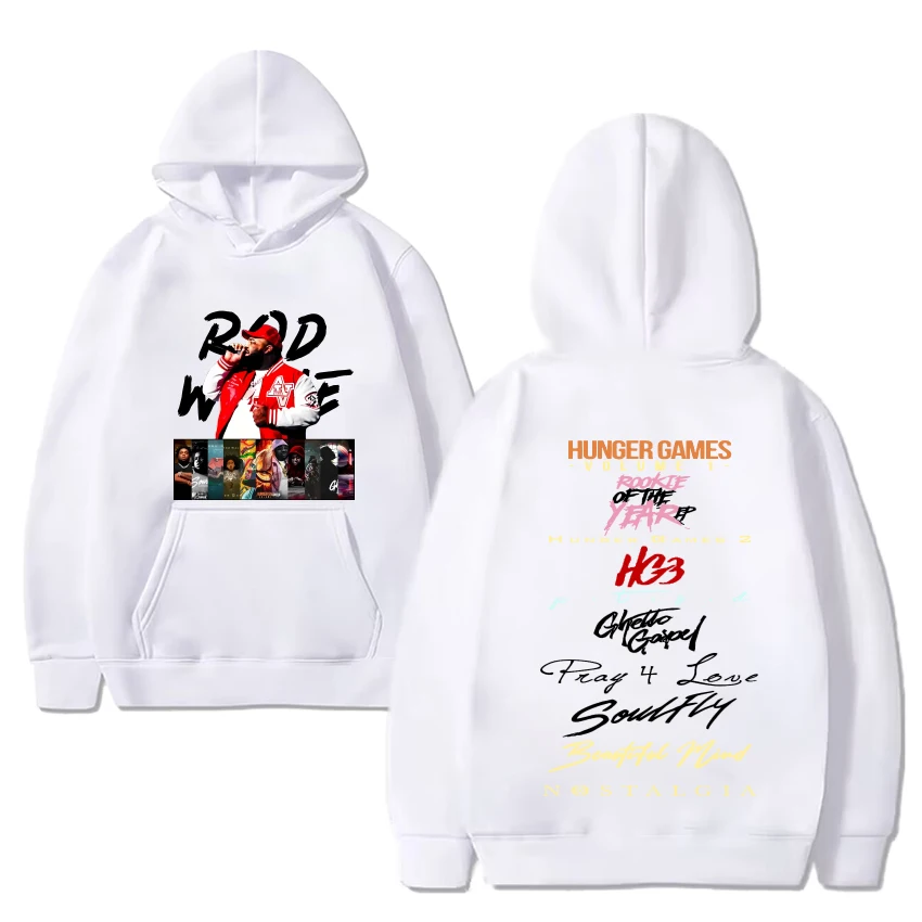 Rod Wave – Album Collection Graphic Print Hoodie rod wave merch