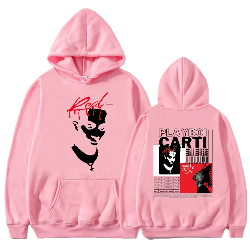 Playboi Carti – Whole Lotta Red Double Sided Hoodie Playboi Carti merch