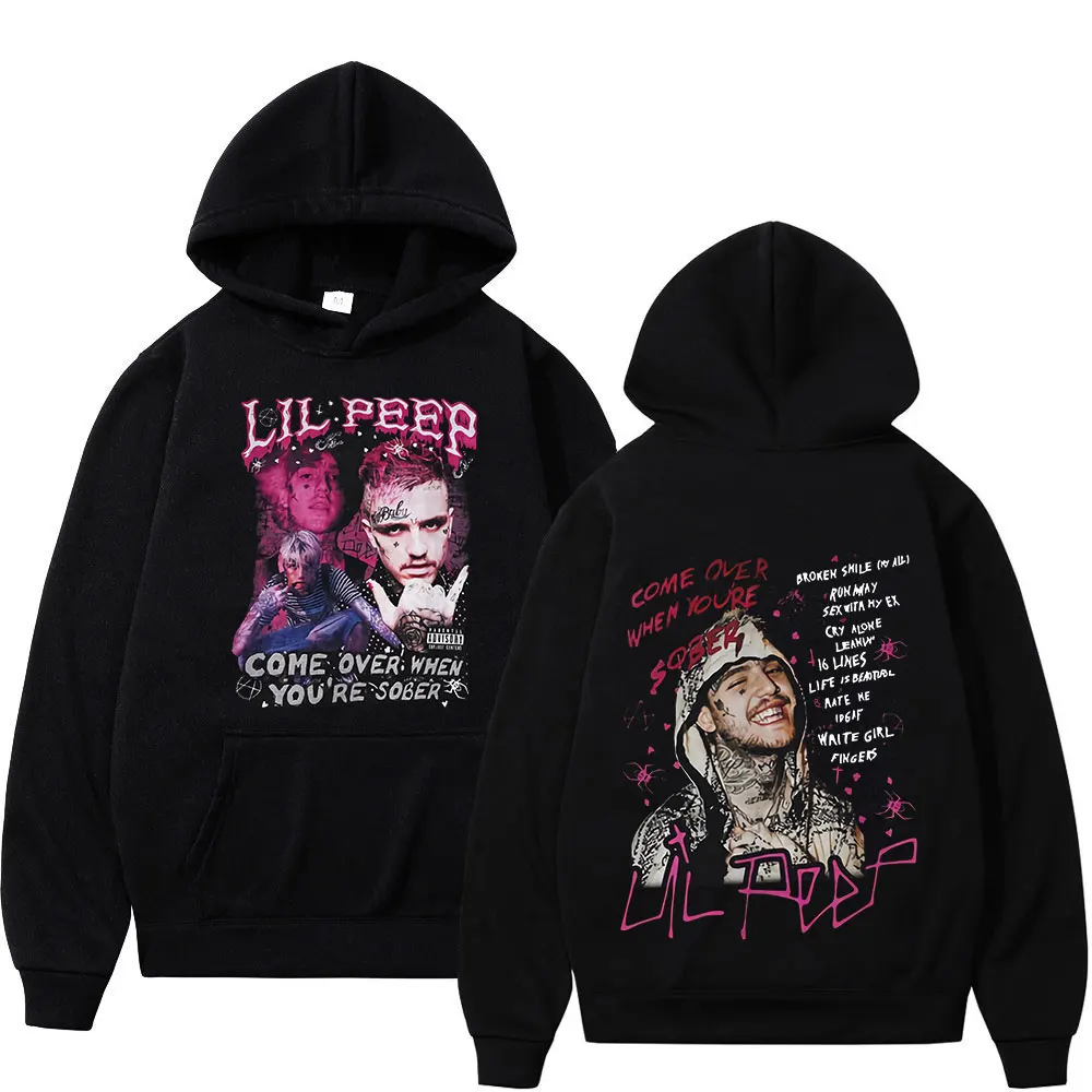 Lil Peep - Come Over When You're Sober Ziper Hoodie