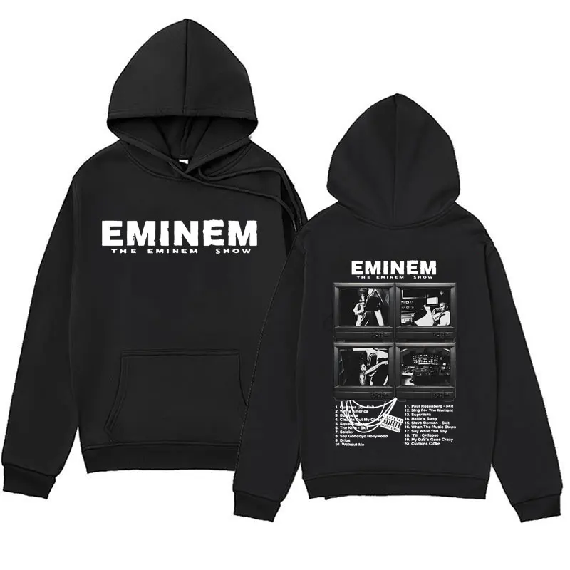 Eminem - Iconic Graphic Print Hoodie