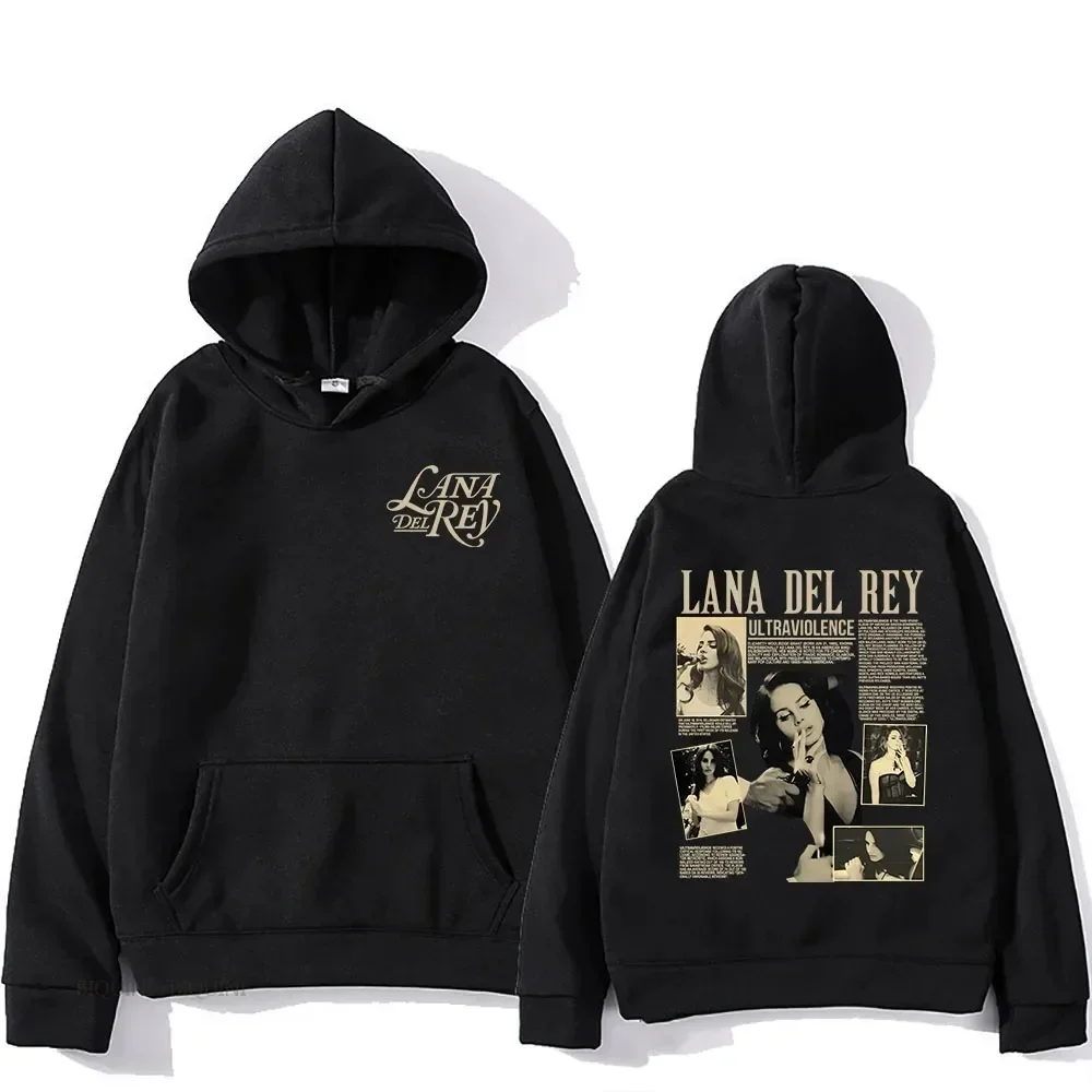 Lana Del Rey – Singer Aesthetic Printed Hoodie Lana Del Rey Merch