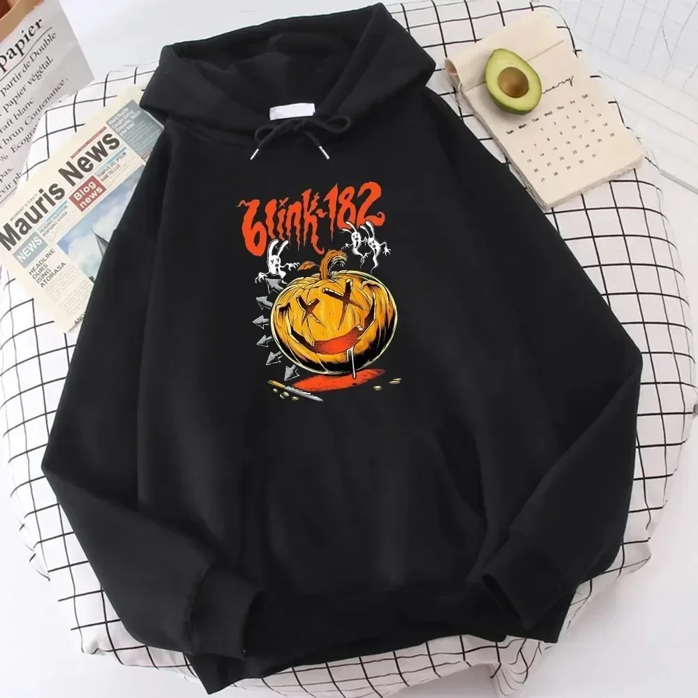 blink 182 – Pumpkin Graphic Hoodie Blink 182 merch