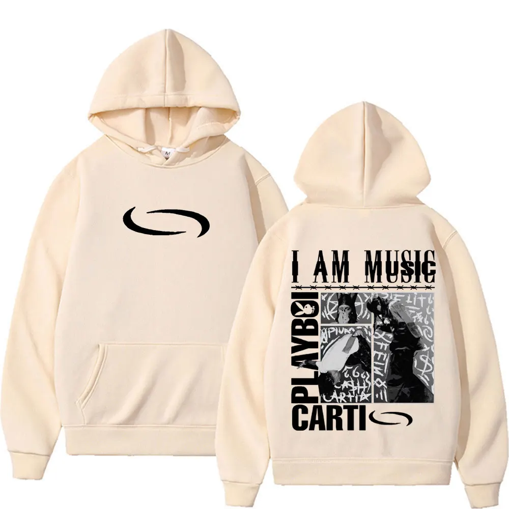Playboi Carti – I’m Music Album Track Artist Hoodie Playboi Carti merch